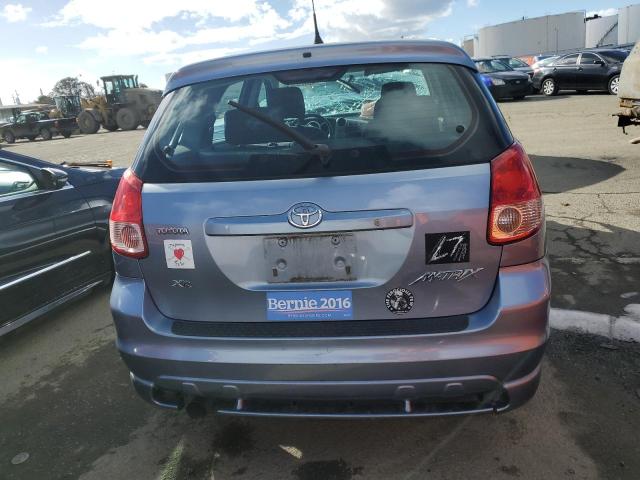 2T1KR32E04C267868 - 2004 TOYOTA COROLLA MA XR BLUE photo 6