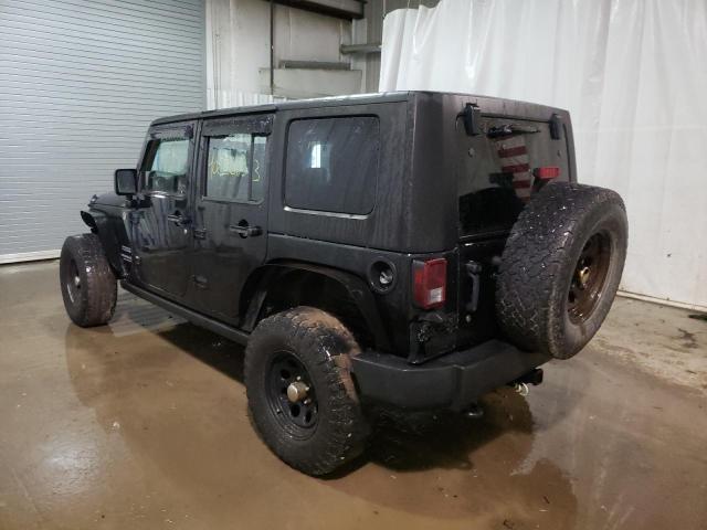 1C4BJWDG3DL625979 - 2013 JEEP WRANGLER U SPORT შავი ფოტო 2