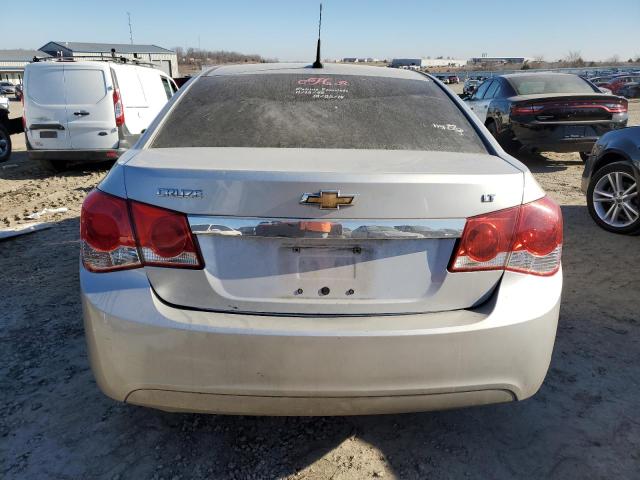 1G1PE5SBXD7189967 - 2013 CHEVROLET CRUZE LT SILVER photo 6