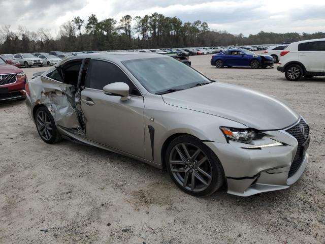 JTHBF1D23F5054962 - 2015 LEXUS IS 250 SILVER photo 4