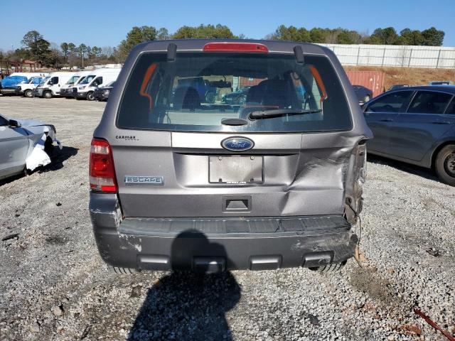 1FMCU0C75CKA87733 - 2012 FORD ESCAPE XLS GRAY photo 6