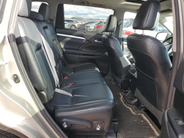 5TDKKRFH4GS153203 - 2016 TOYOTA HIGHLANDER XLE BEIGE photo 10