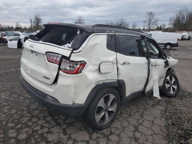 3C4NJDBB1JT307710 - 2018 JEEP COMPASS LATITUDE WHITE photo 3