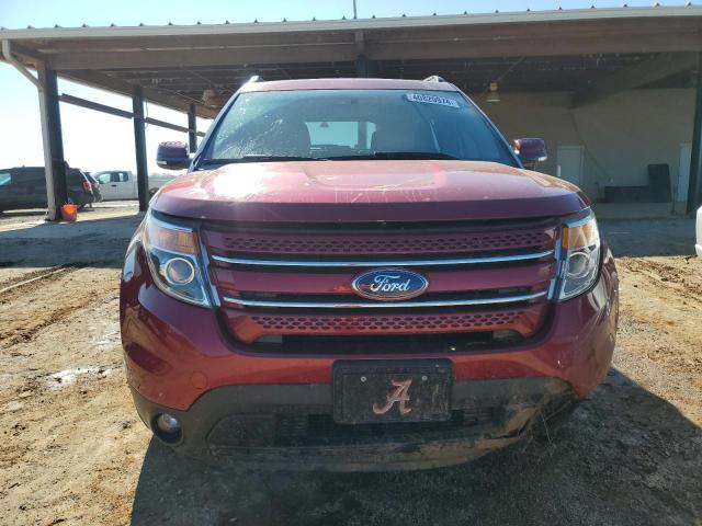 1FM5K7F84FGB46354 - 2015 FORD EXPLORER LIMITED BURGUNDY photo 5