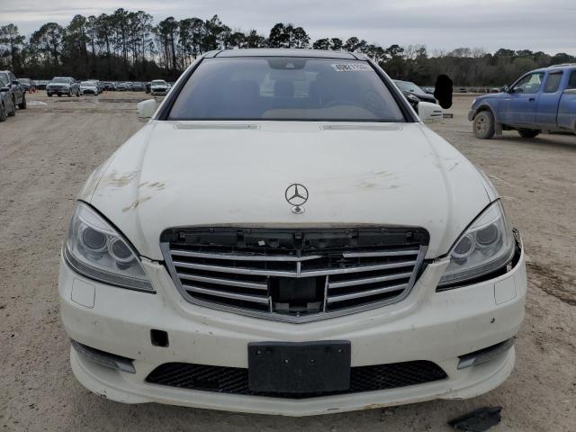 WDDNG9EB7CA471258 - 2012 MERCEDES-BENZ S 550 4MATIC WHITE photo 5