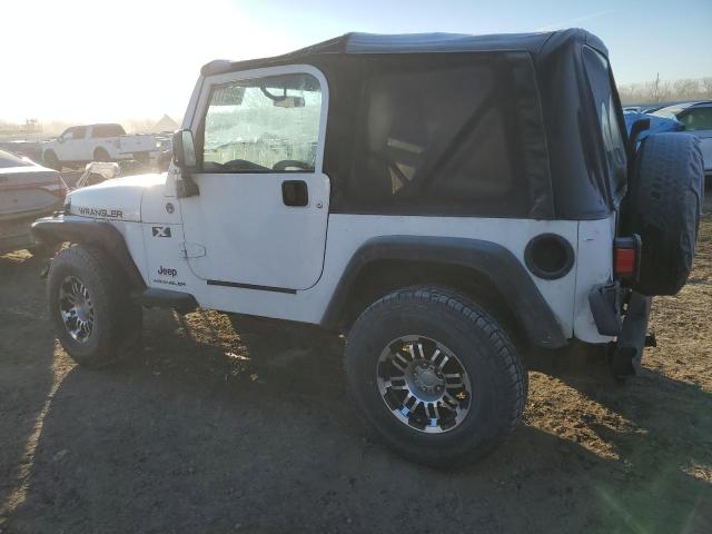 1J4FA39S56P775305 - 2006 JEEP WRANGLER X WHITE photo 2