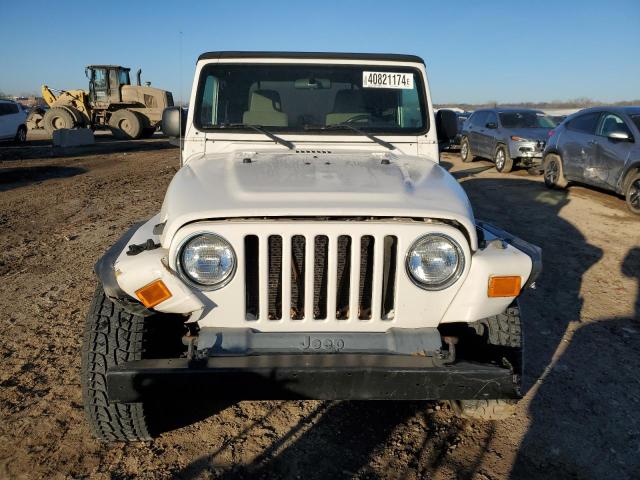 1J4FA39S56P775305 - 2006 JEEP WRANGLER X WHITE photo 5