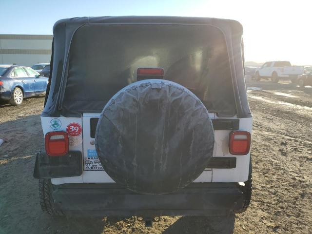 1J4FA39S56P775305 - 2006 JEEP WRANGLER X WHITE photo 6