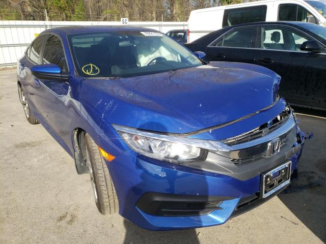 2HGFC2F51JH529259 - 2018 HONDA CIVIC LX BLUE photo 1