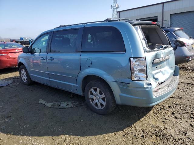 2A4RR8D14AR422840 - 2010 CHRYSLER TOWN & COU TOURING PLUS BLUE photo 2