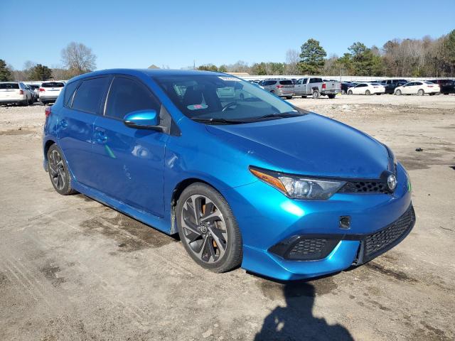 JTNKARJE8HJ536989 - 2017 TOYOTA COROLLA IM BLUE photo 4