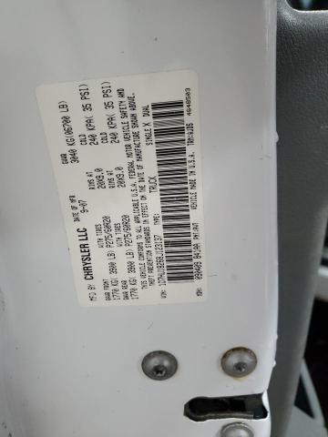 1D7HU18268J123137 - 2008 DODGE RAM 1500 ST WHITE photo 13