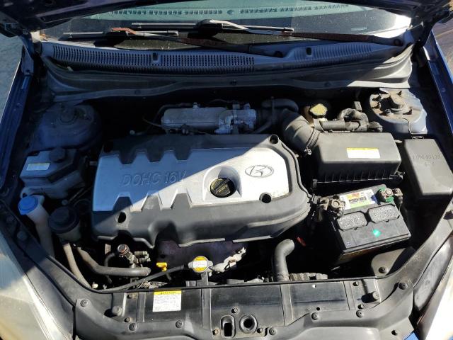 KMHCM36CX7U011672 - 2007 HYUNDAI ACCENT GS BLUE photo 11