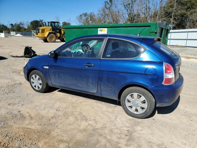 KMHCM36CX7U011672 - 2007 HYUNDAI ACCENT GS BLUE photo 2