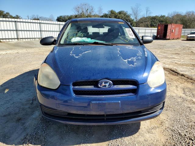 KMHCM36CX7U011672 - 2007 HYUNDAI ACCENT GS BLUE photo 5