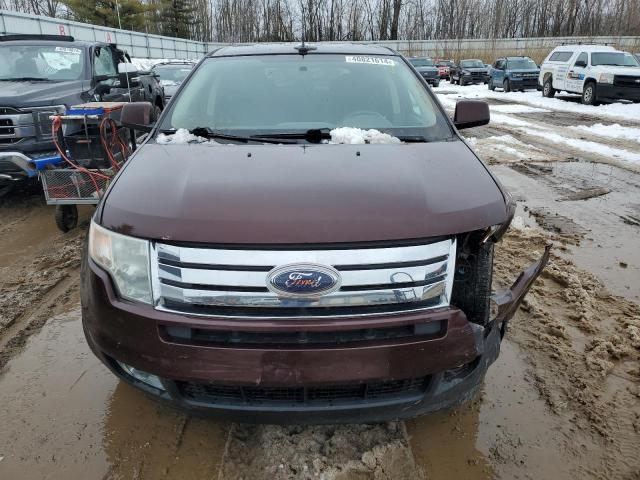 2FMDK3JC4ABB51781 - 2010 FORD EDGE SEL RED photo 5