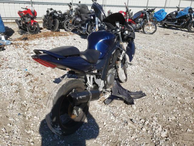 JS1VP53A782101405 - 2008 SUZUKI SV650 BLUE photo 4