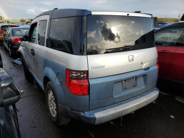 5J6YH18676L012058 - 2006 HONDA ELEMENT EX SILVER photo 2