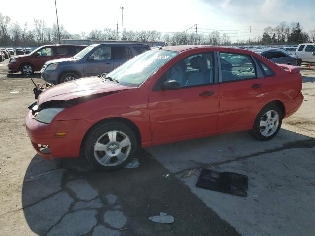 1FAFP34N47W252196 - 2007 FORD FOCUS ZX4 RED photo 1