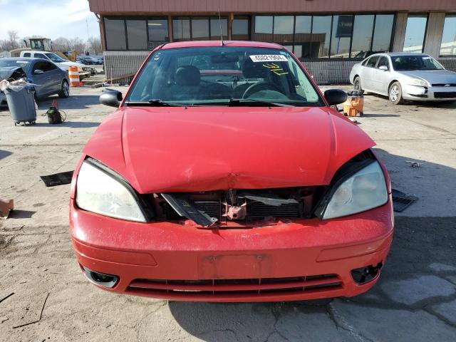 1FAFP34N47W252196 - 2007 FORD FOCUS ZX4 RED photo 5