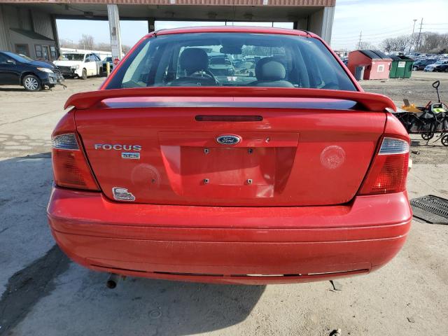 1FAFP34N47W252196 - 2007 FORD FOCUS ZX4 RED photo 6