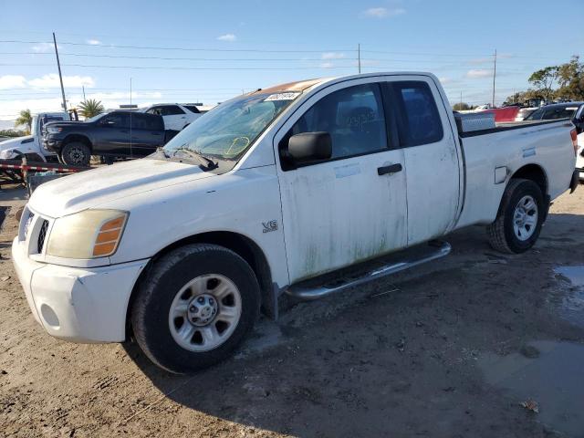 1N6AA06A84N540302 - 2004 NISSAN TITAN XE WHITE photo 1