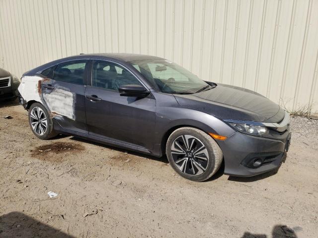 2HGFC1F34GH658677 - 2016 HONDA CIVIC EX GRAY photo 4