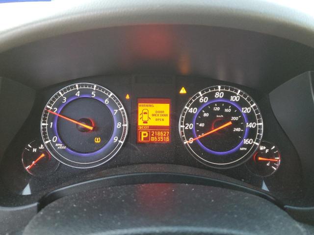 JN1AJ0HP3AM700935 - 2010 INFINITI EX35 BASE Սև լուսանկար 9