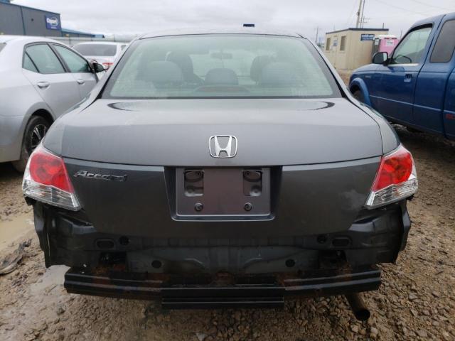 JHMCP26399C016004 - 2009 HONDA ACCORD LX GRAY photo 6