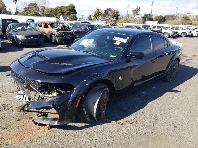 2C3CDXL90LH107025 - 2020 DODGE CHARGER SRT HELLCAT BLACK photo 1