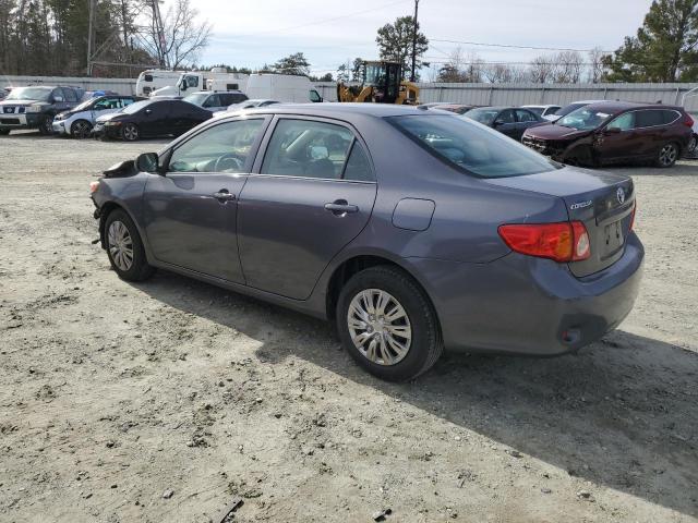 JTDBL40E599055183 - 2009 TOYOTA COROLLA BASE GRAY photo 2