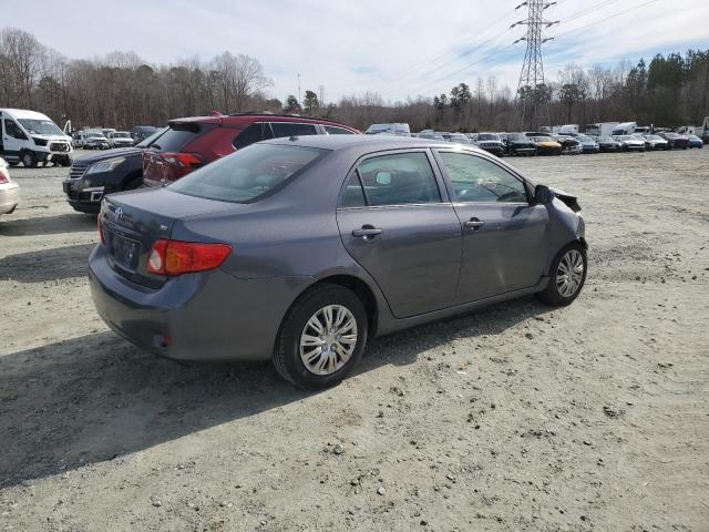 JTDBL40E599055183 - 2009 TOYOTA COROLLA BASE GRAY photo 3