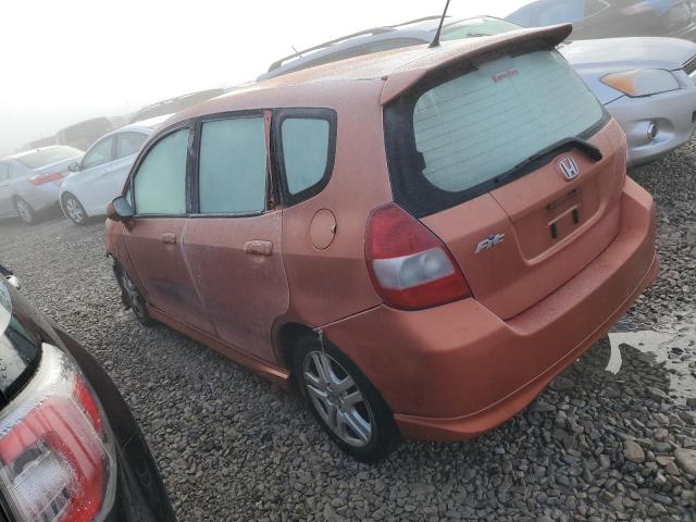 JHMGD38607S042226 - 2007 HONDA FIT S 橙色 照片 2