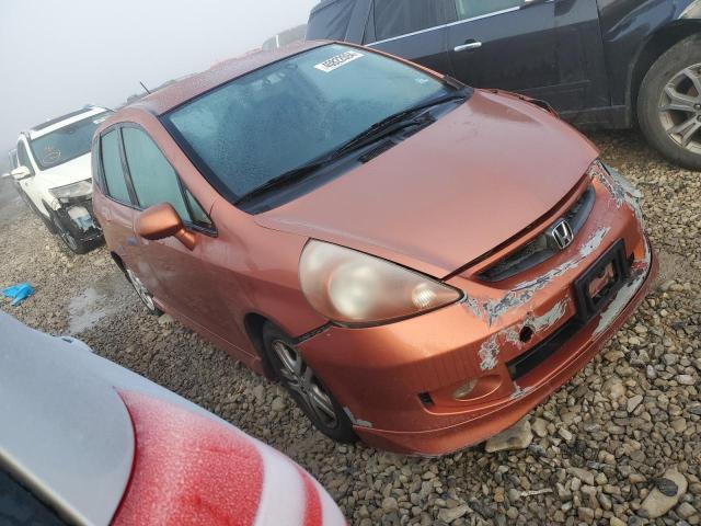 JHMGD38607S042226 - 2007 HONDA FIT S 橙色 照片 4