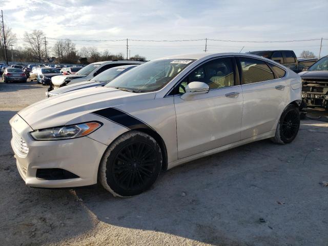 3FA6P0H99ER265389 - 2014 FORD FUSION SE WHITE photo 1