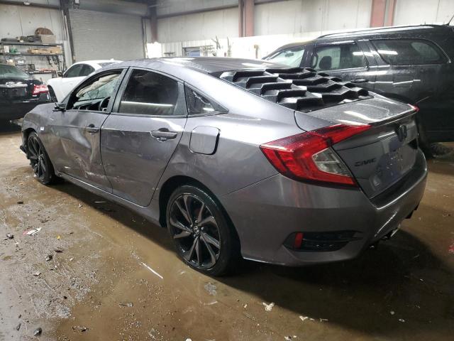 19XFC2F8XKE028019 - 2019 HONDA CIVIC SPORT GRAY photo 2