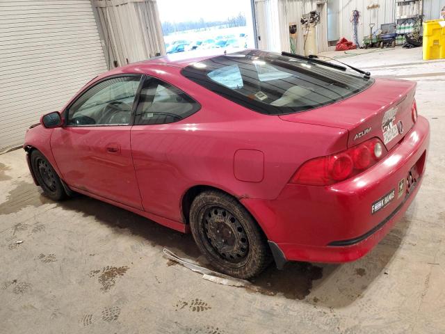 JH4DC53835S004545 - 2005 ACURA RSX RED photo 2