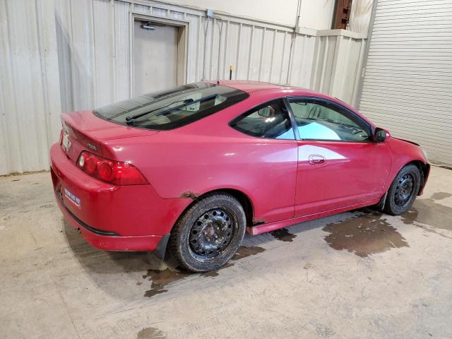 JH4DC53835S004545 - 2005 ACURA RSX RED photo 3