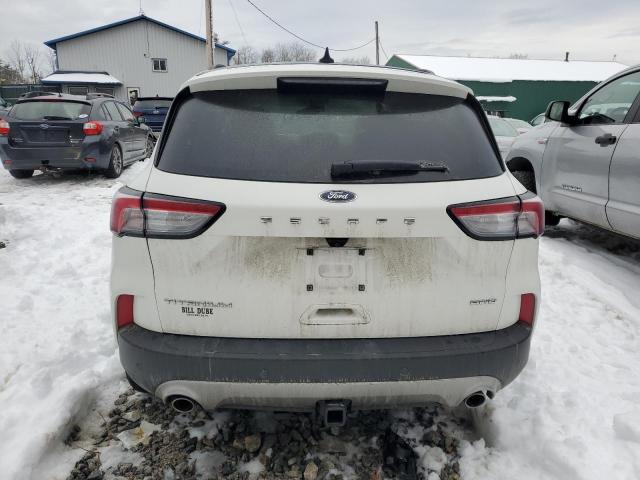 1FMCU9J95NUA11042 - 2022 FORD ESCAPE SEL TITANIUM WHITE photo 6