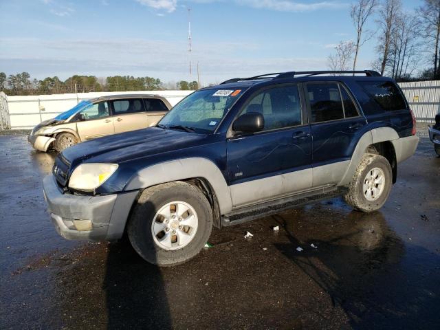 JTEZU14R838000355 - 2003 TOYOTA 4RUNNER SR5 BLUE photo 1