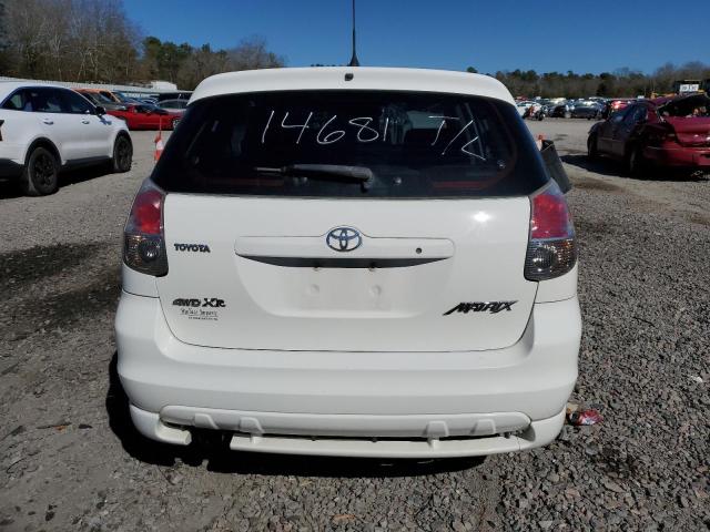 2T1LR32E35C461865 - 2005 TOYOTA COROLLA MA BASE WHITE photo 6