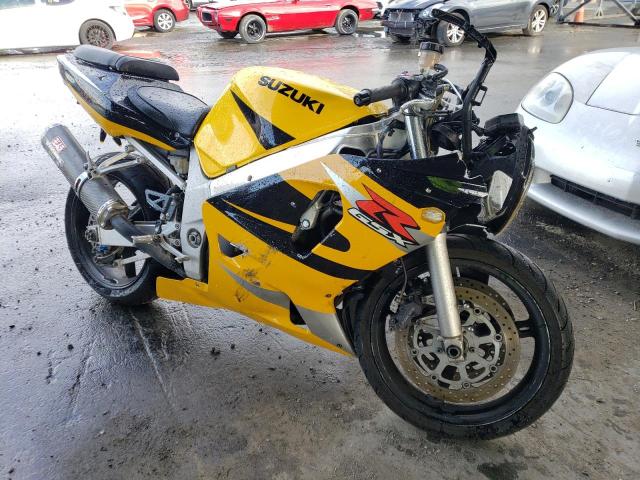 JS1GN7BA412103100 - 2001 SUZUKI GSXR YELLOW photo 1