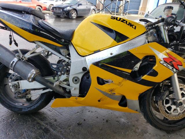 JS1GN7BA412103100 - 2001 SUZUKI GSXR YELLOW photo 10