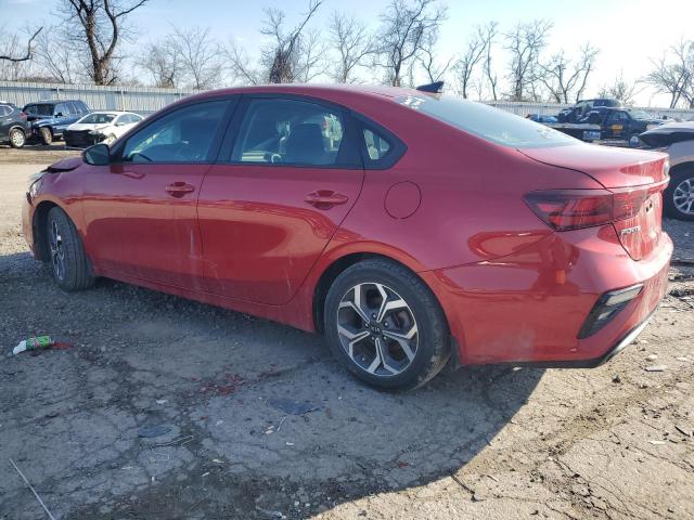 3KPF24AD8LE192566 - 2020 KIA FORTE FE BURGUNDY photo 2