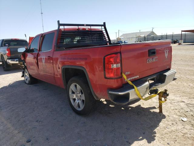 3GTP1UEC3FG352693 - 2015 GMC SIERRA C1500 SLE RED photo 2