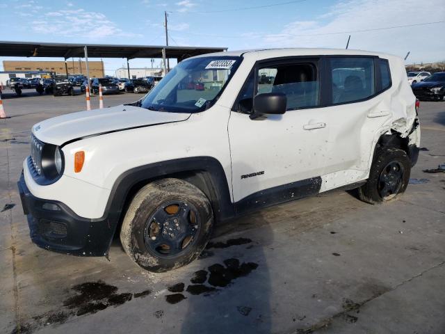 ZACCJAAB9JPG89158 - 2018 JEEP RENEGADE SPORT Սպիտակ լուսանկար 1