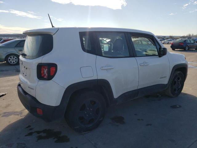 ZACCJAAB9JPG89158 - 2018 JEEP RENEGADE SPORT WHITE photo 3