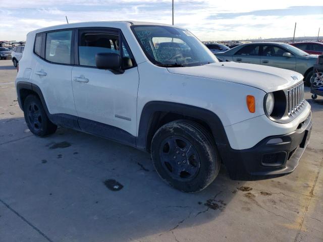 ZACCJAAB9JPG89158 - 2018 JEEP RENEGADE SPORT Սպիտակ լուսանկար 4