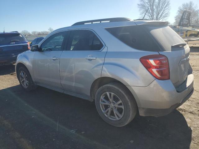 2GNALCEK7H6305268 - 2017 CHEVROLET EQUINOX LT SILVER photo 2