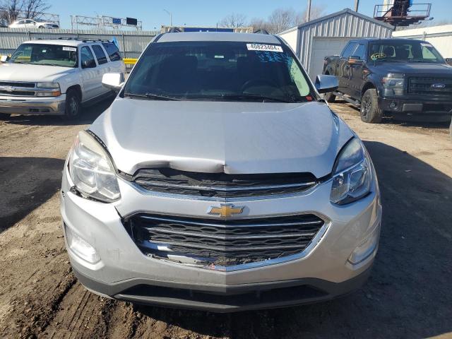 2GNALCEK7H6305268 - 2017 CHEVROLET EQUINOX LT SILVER photo 5